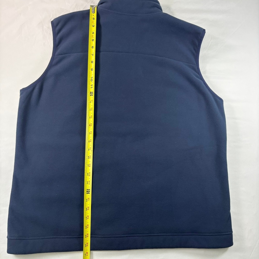 The North Face Fleece Vest Mens XXL Gorpcore Navy Blue Full Zip Outdoor - Picture 6 of 7